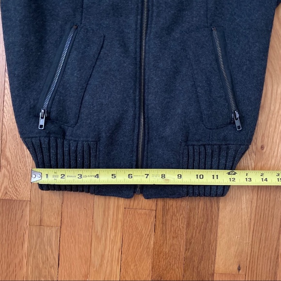 {Express} Grey Wool Jacket - Picture 10 of 10